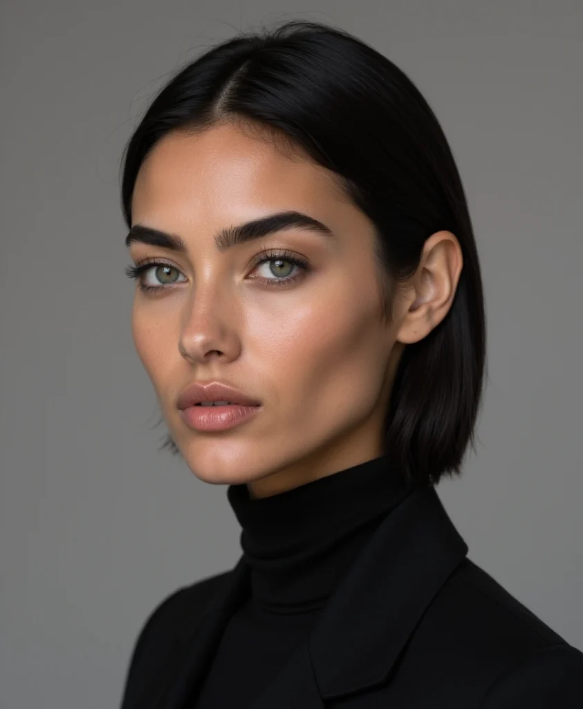a close up image of a female called Kaia Varen